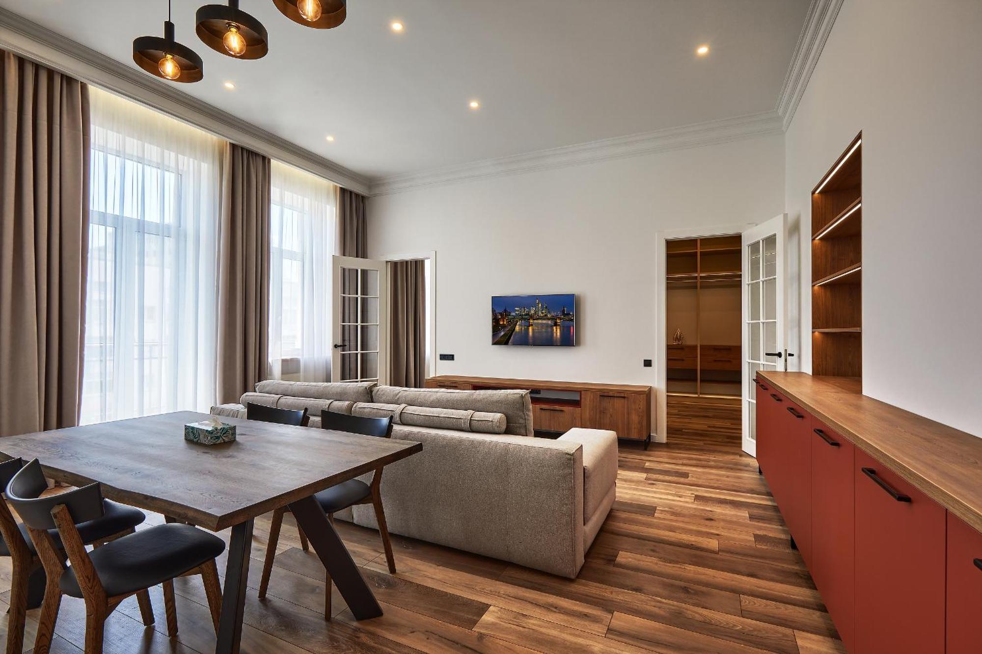 Saksaganskogo Centre Apartment Kyiv Room photo